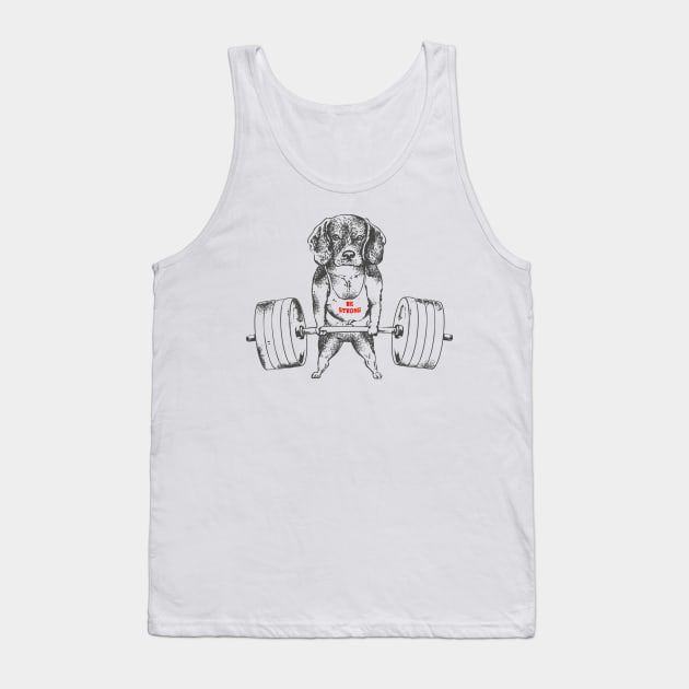 Beagle Lift Tank Top by huebucket